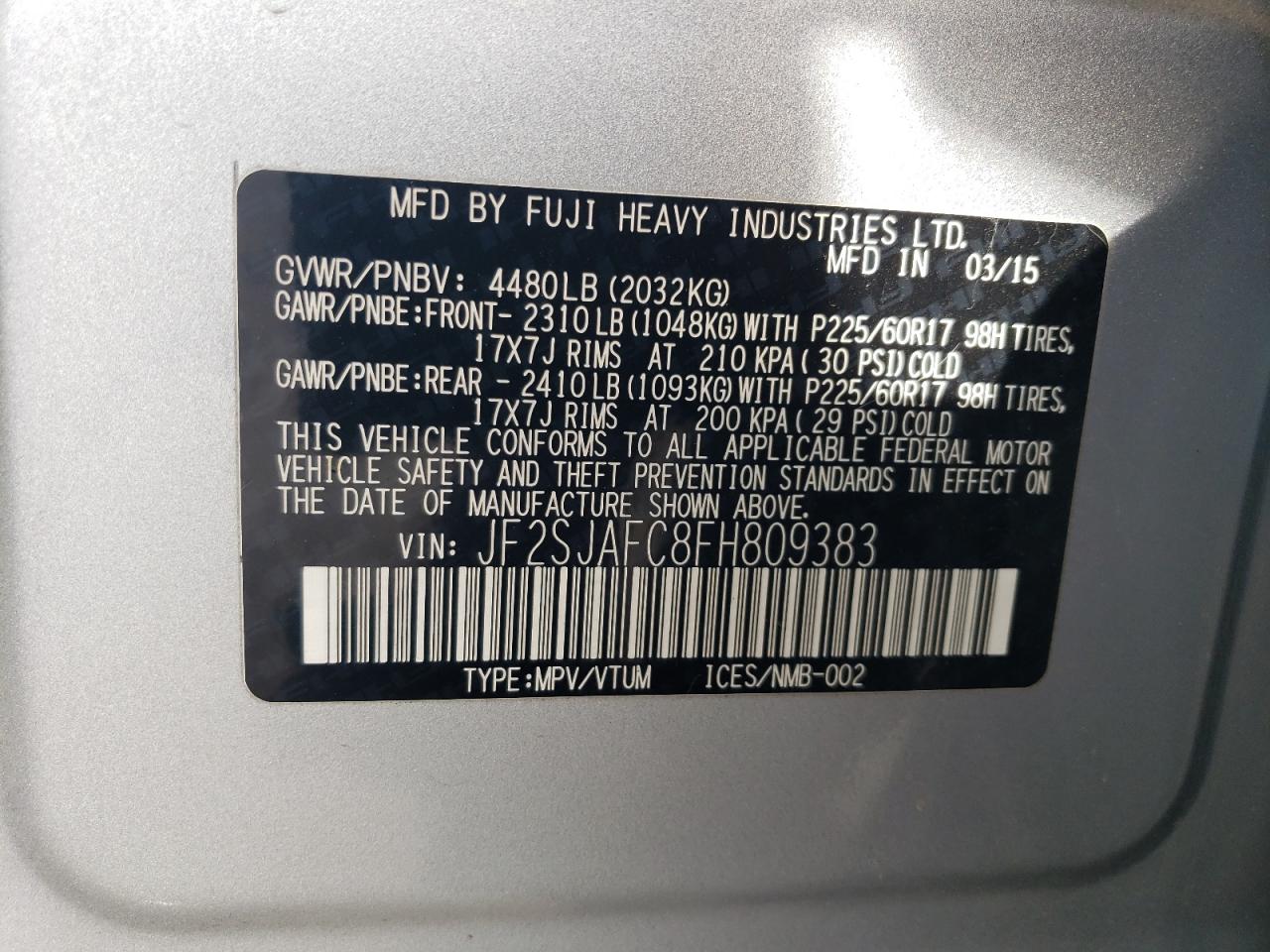 2015 Subaru Forester - Image 14