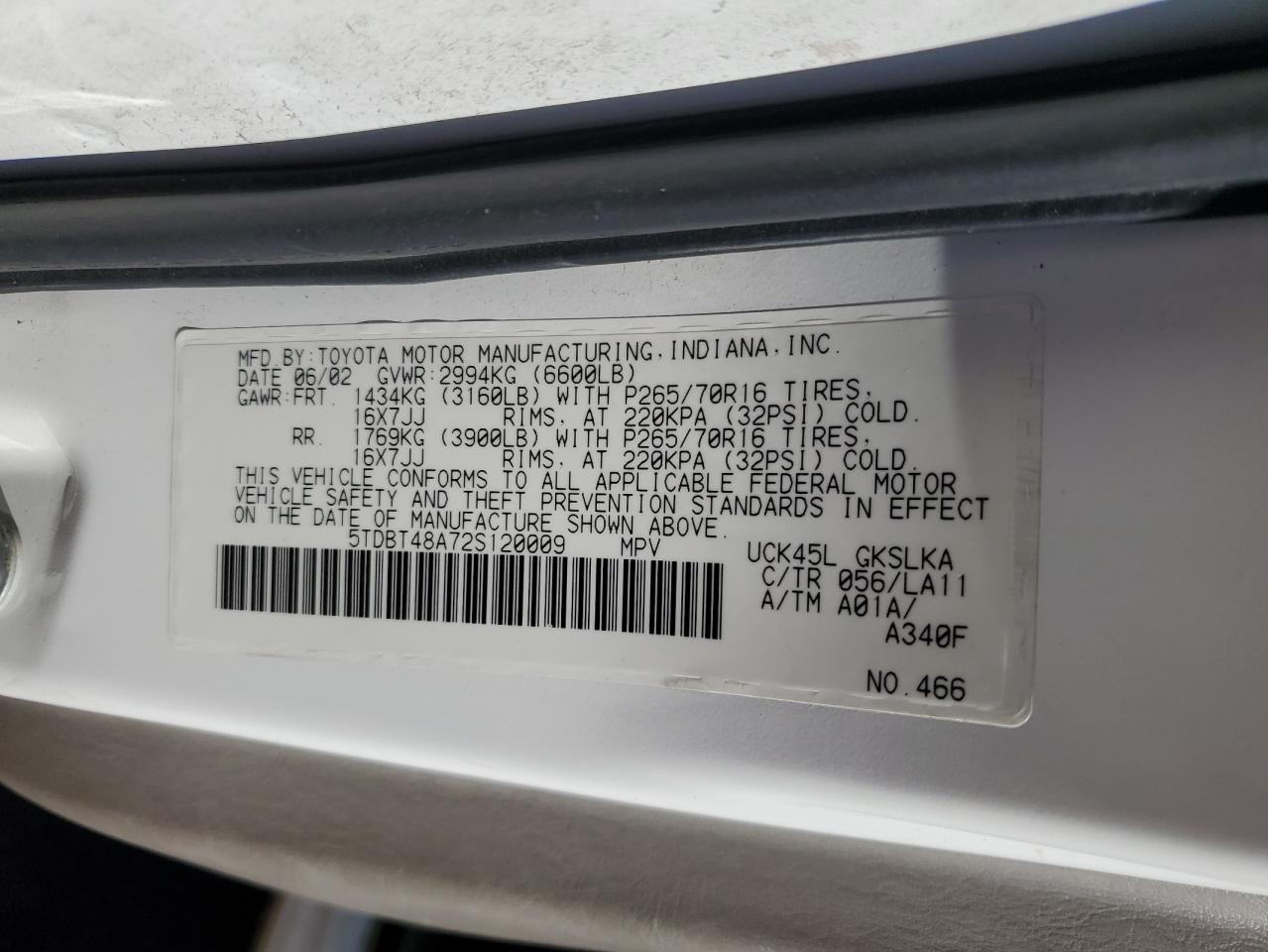 2002 Toyota Sequoia - Image 15