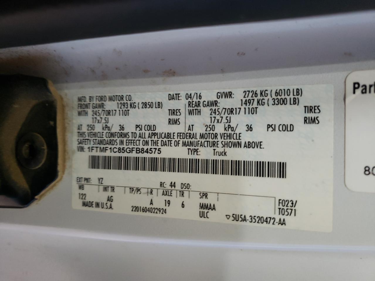 2016 Ford F-150 - Image 12