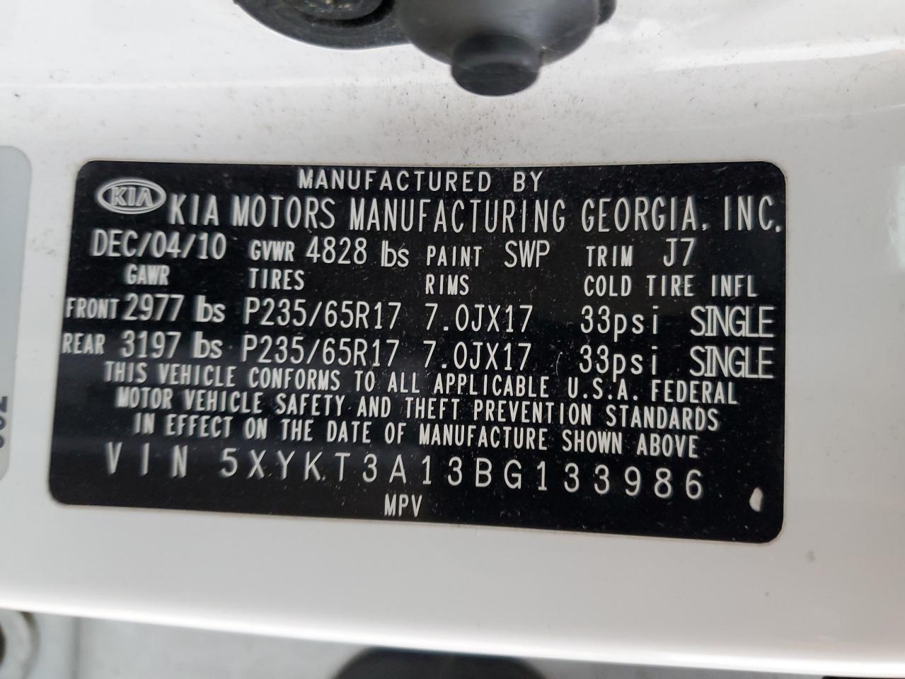 2011 Kia Sorento - Image 16