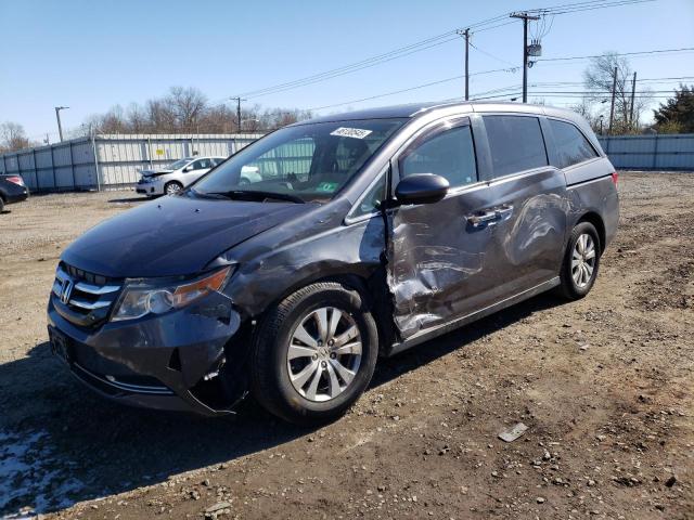 2016 Honda Odyssey Exl на продаже в Hillsborough, NJ - Side