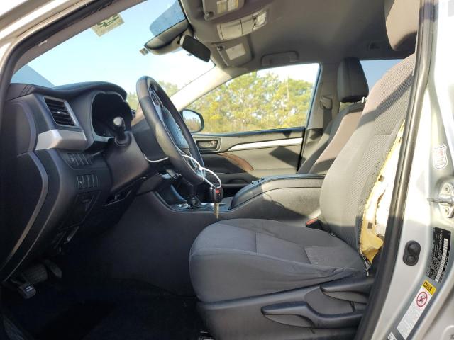  TOYOTA HIGHLANDER 2019 Srebrny