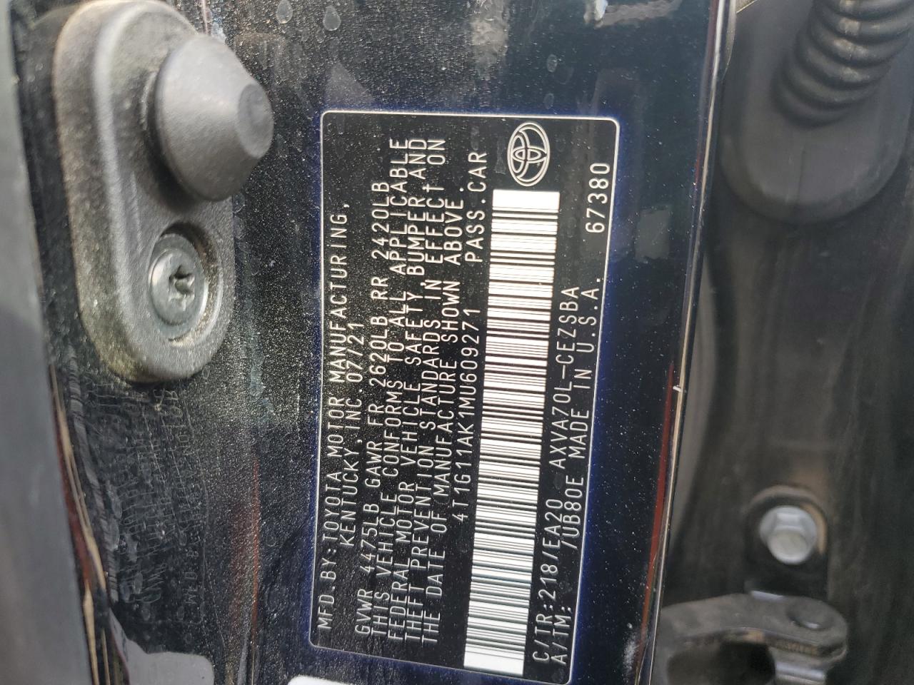 2021 Toyota Camry - Image 13