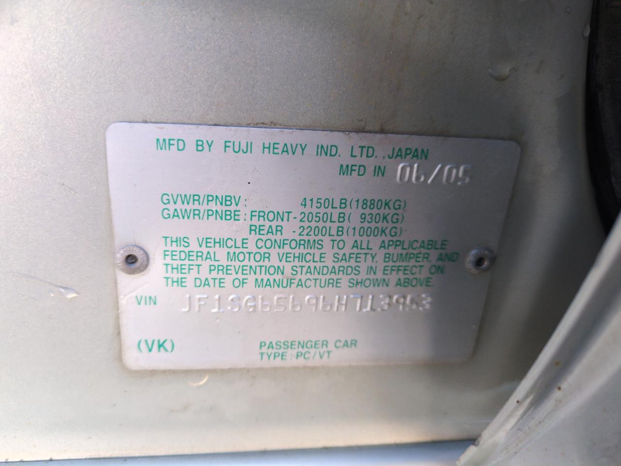 2006 Subaru Forester - Image 12