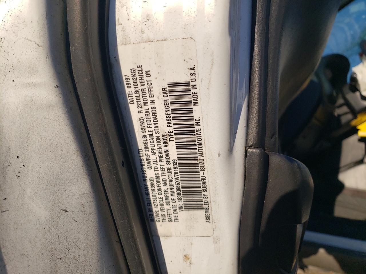 1998 Subaru Legacy - Image 12