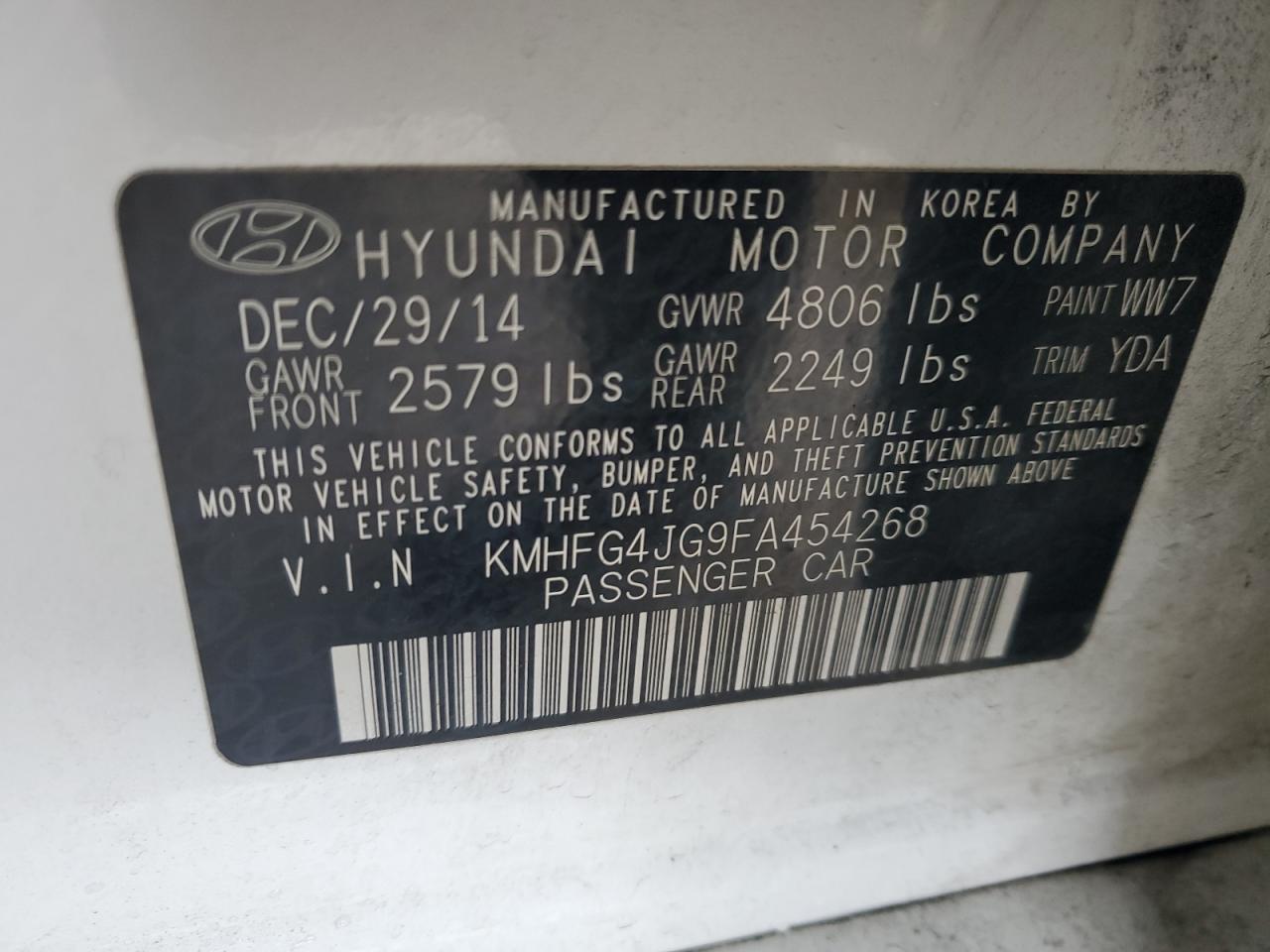 2015 Hyundai Azera - Image 14