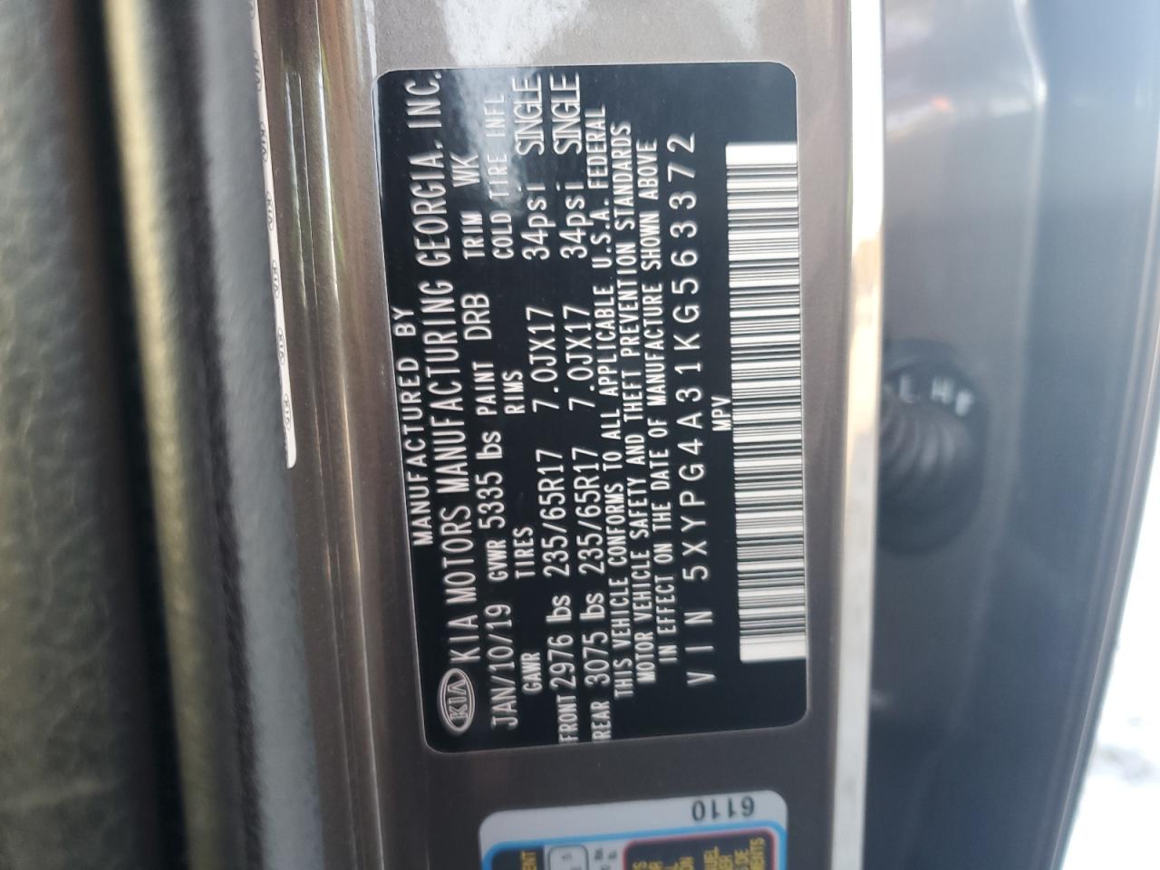 2019 Kia Sorento - Image 15