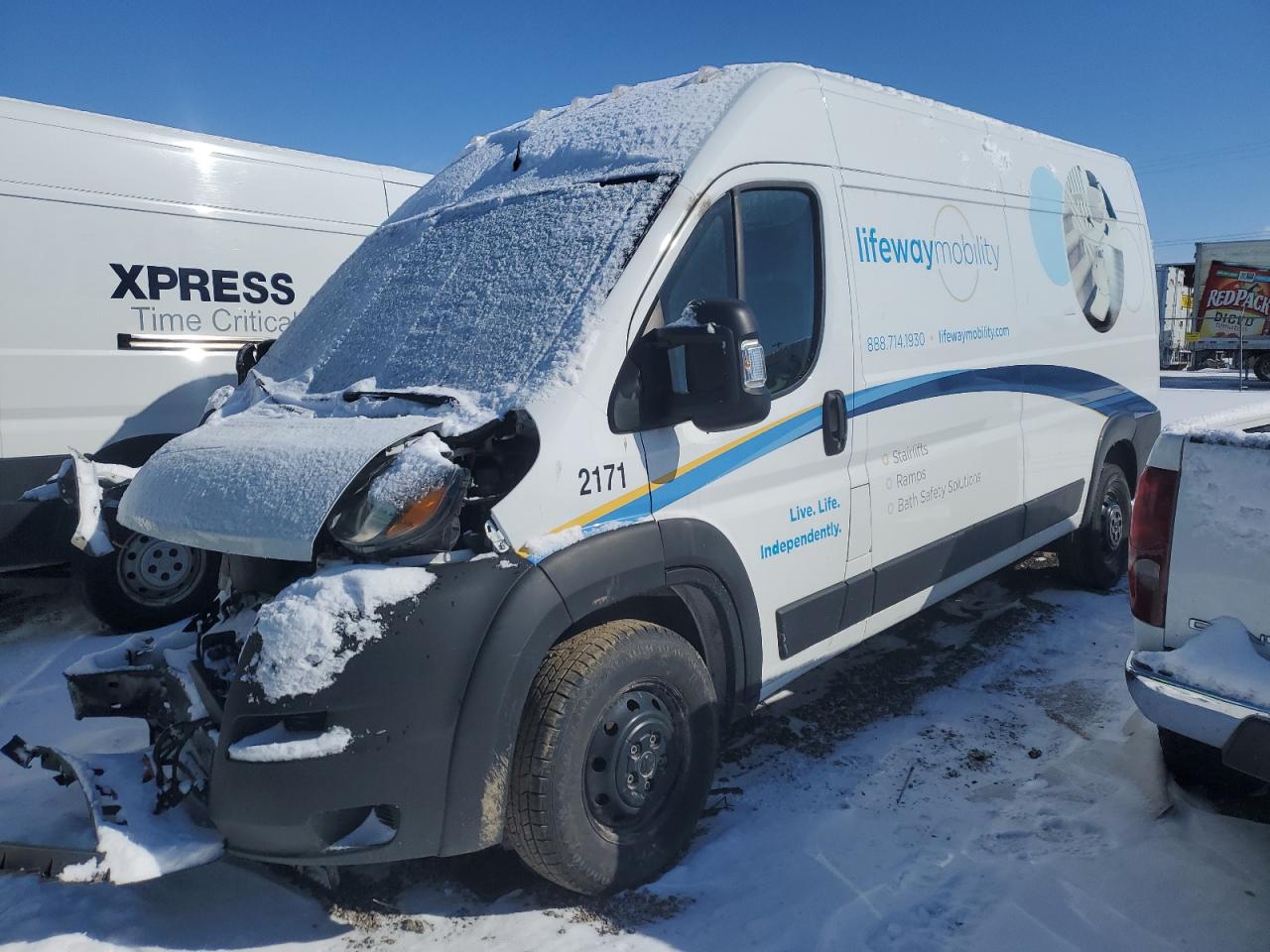 2021 Ram Promaster 2500 2500 High продається в Columbus, OH - All Over