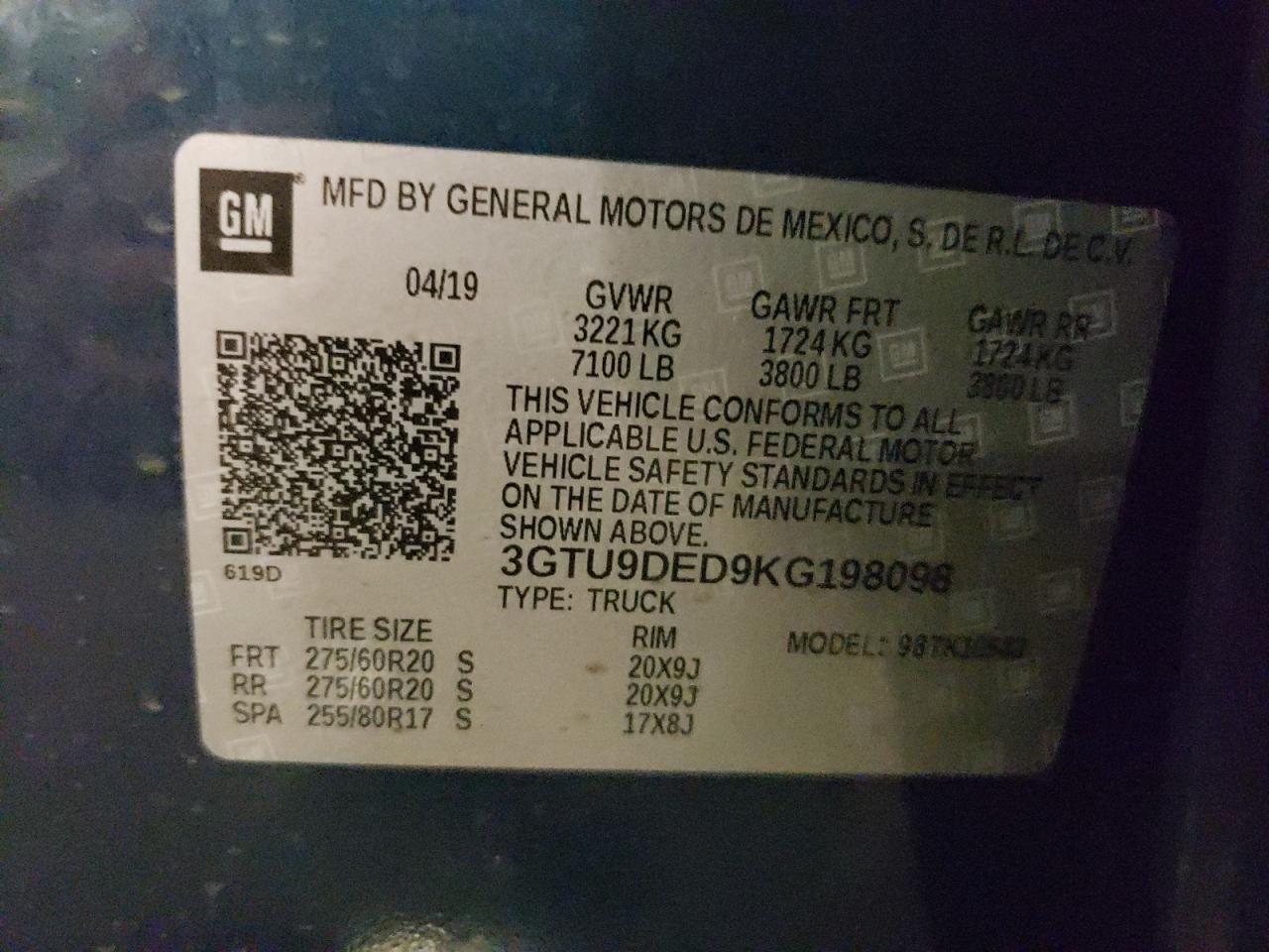 2019 GMC Sierra - Image 12