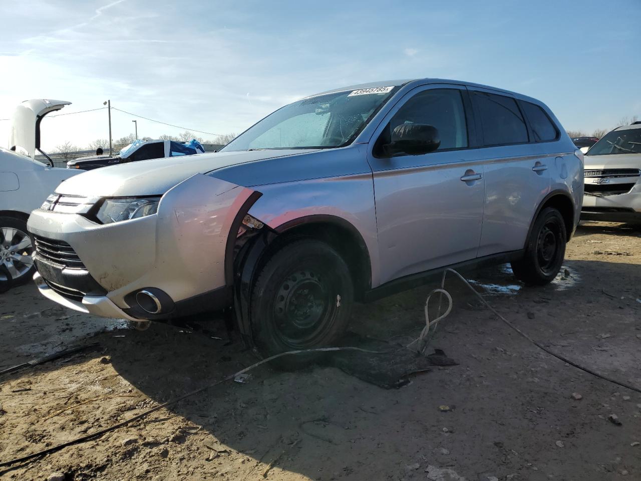 2015 Mitsubishi Outlander Es zu verkaufen in Louisville, KY - Front End