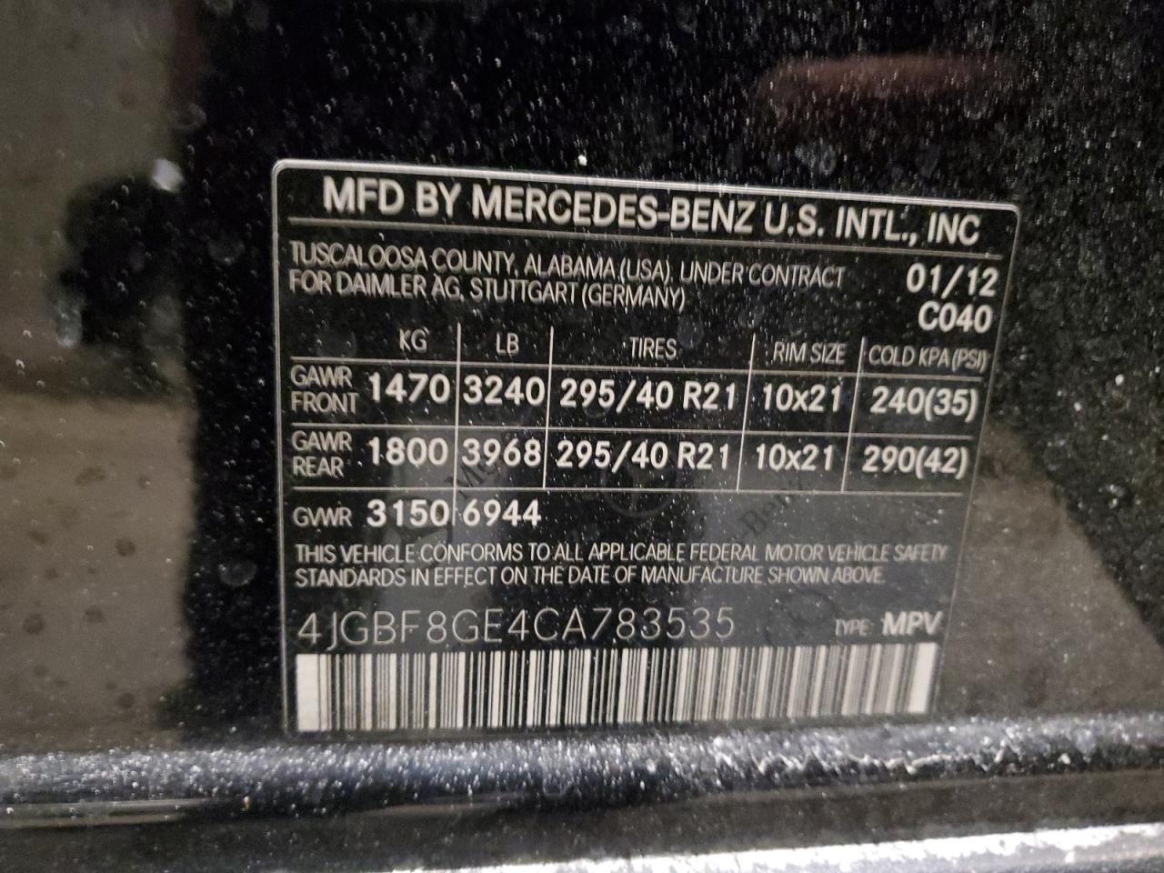2012 Mercedes-Benz GL-klasse - Image 12