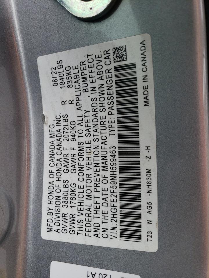 2022 Honda Civic - Image 13