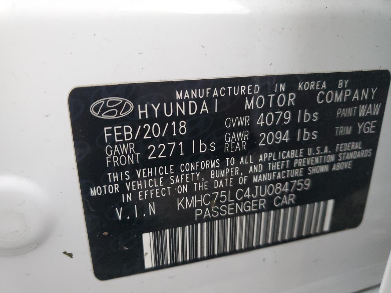 2018 Hyundai IONIQ - Image 13