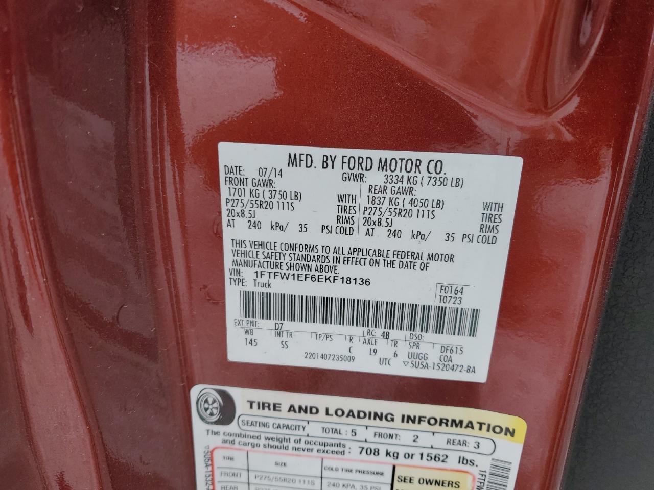 2014 Ford F-150 - Image 14