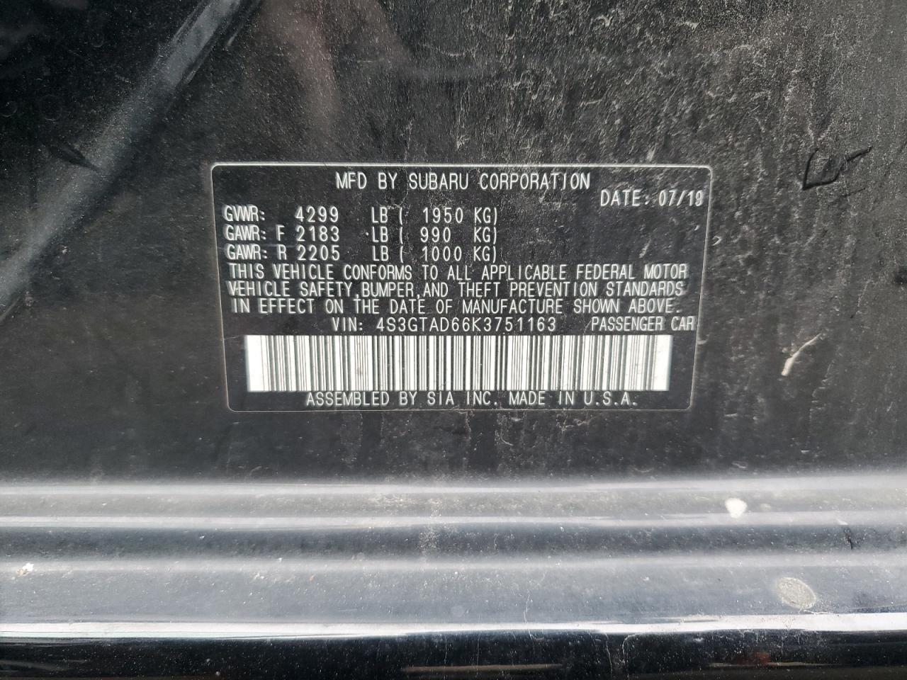 2019 Subaru Impreza - Image 13