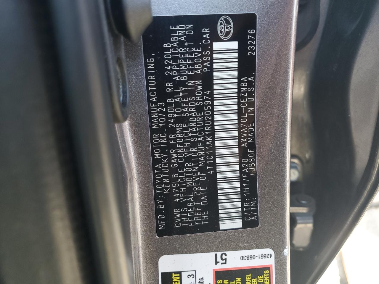 2024 Toyota Camry - Image 12