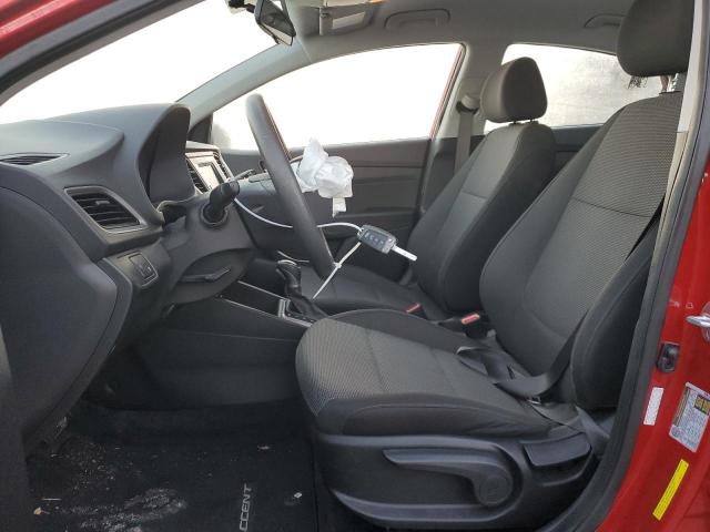  HYUNDAI ACCENT 2020 Czerwony