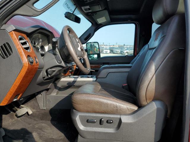 Пикапы FORD F250 2015 Красный