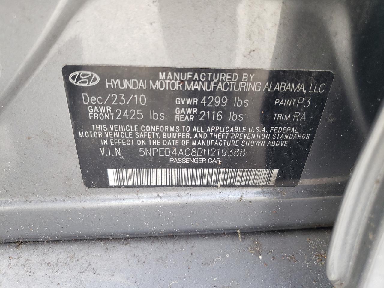 2011 Hyundai Sonata - Image 12