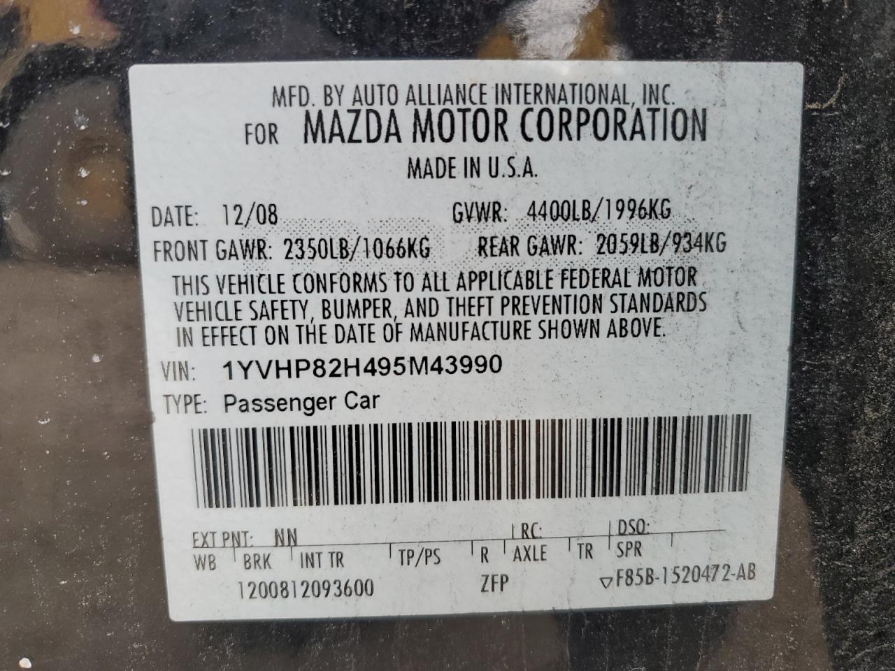 2009 Mazda 6 - Image 12