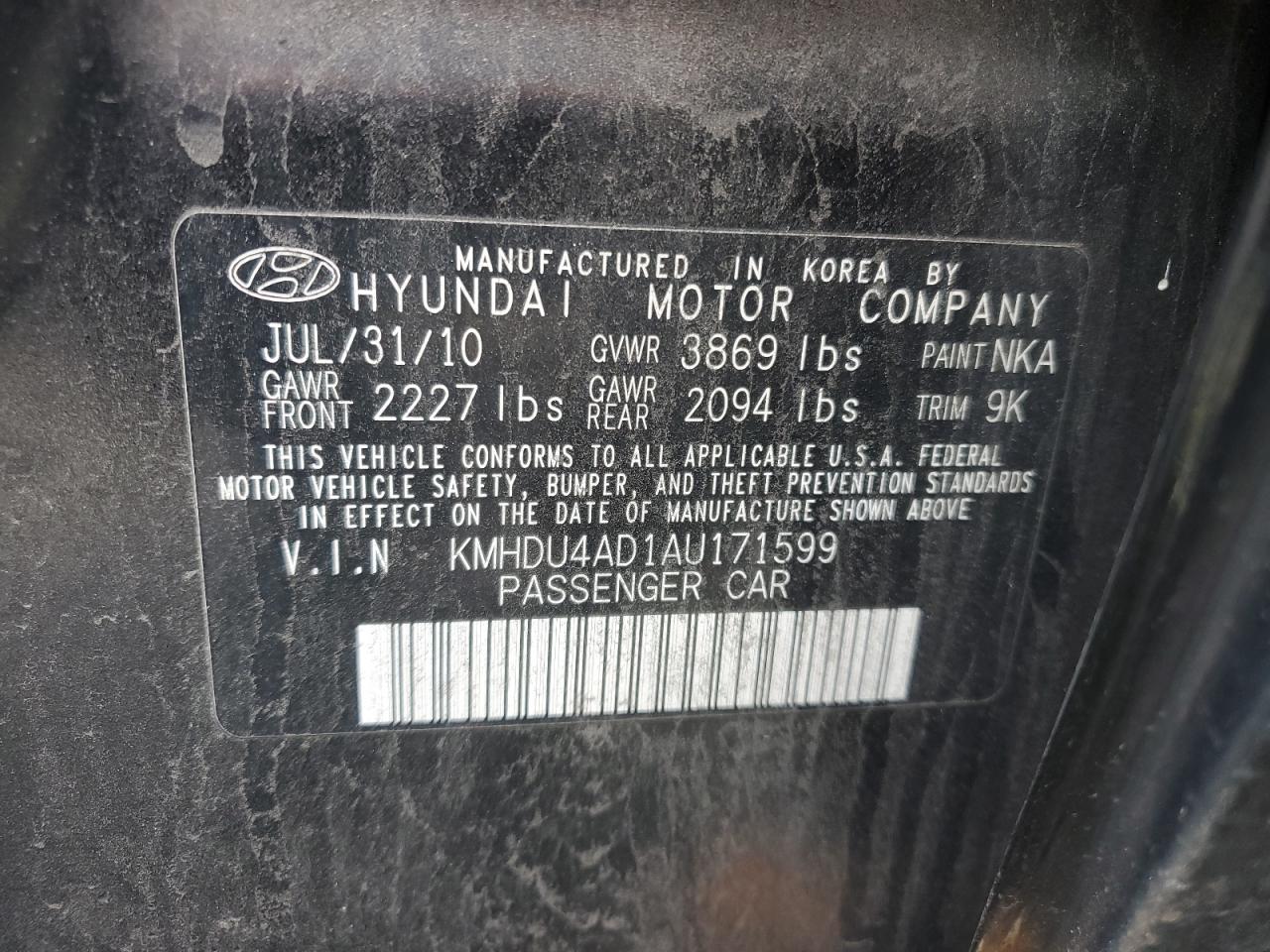 2010 Hyundai Elantra - Image 12