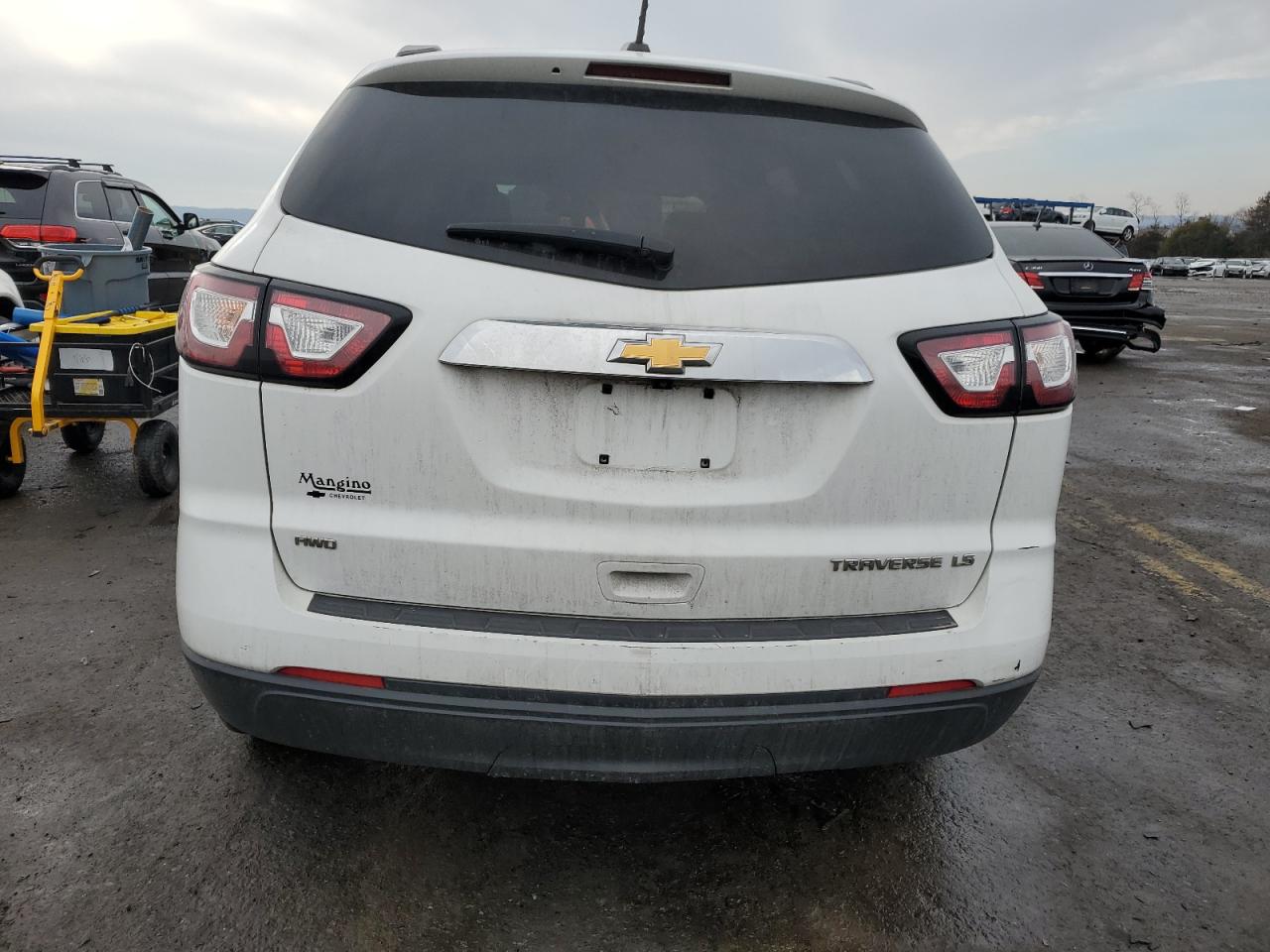 2016 Chevrolet Traverse Ls VIN: 1GNKVFED1GJ315653 Lot: 58545315