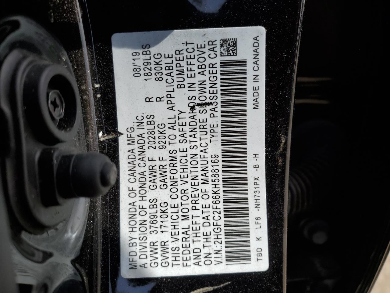 2019 Honda Civic - Image 14