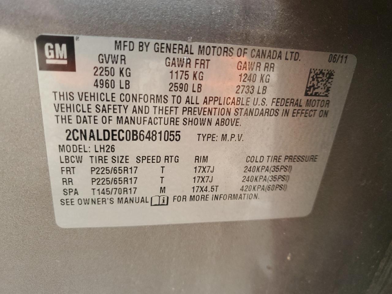 2011 Chevrolet Equinox - Image 13