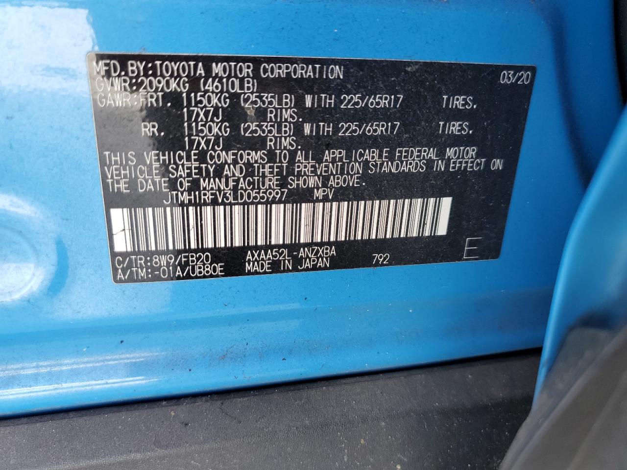 2020 Toyota RAV 4 - Image 13