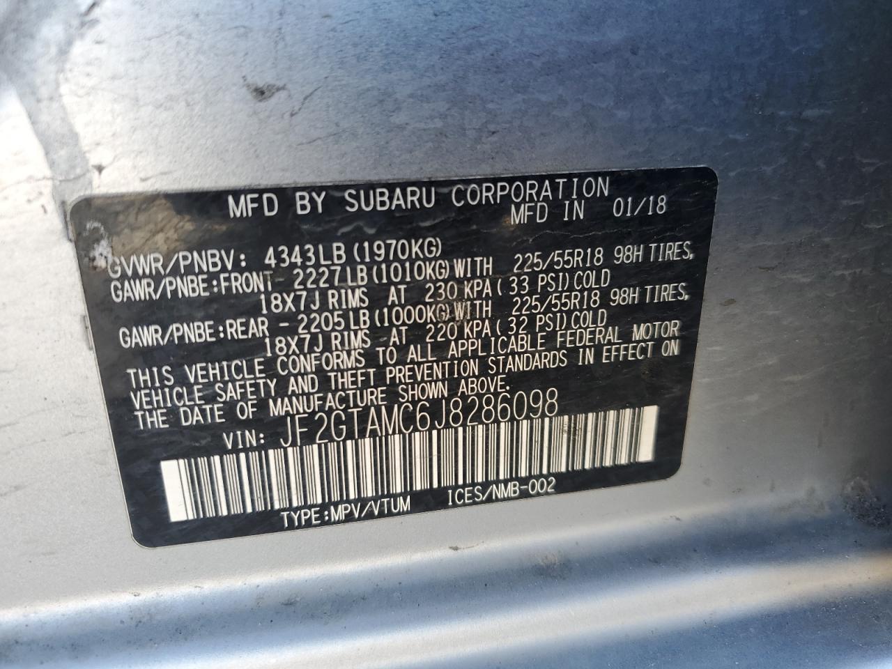 2018 Subaru XV - Image 12