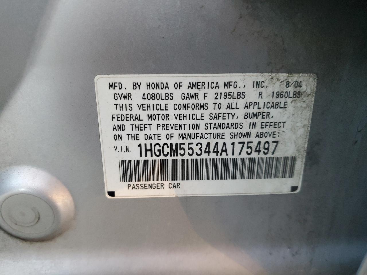 2004 Honda Accord - Image 14