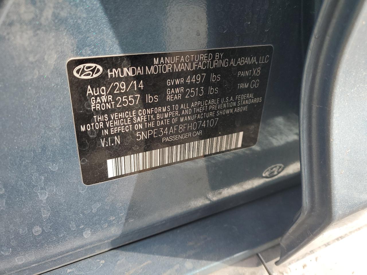 2015 Hyundai Sonata - Image 14