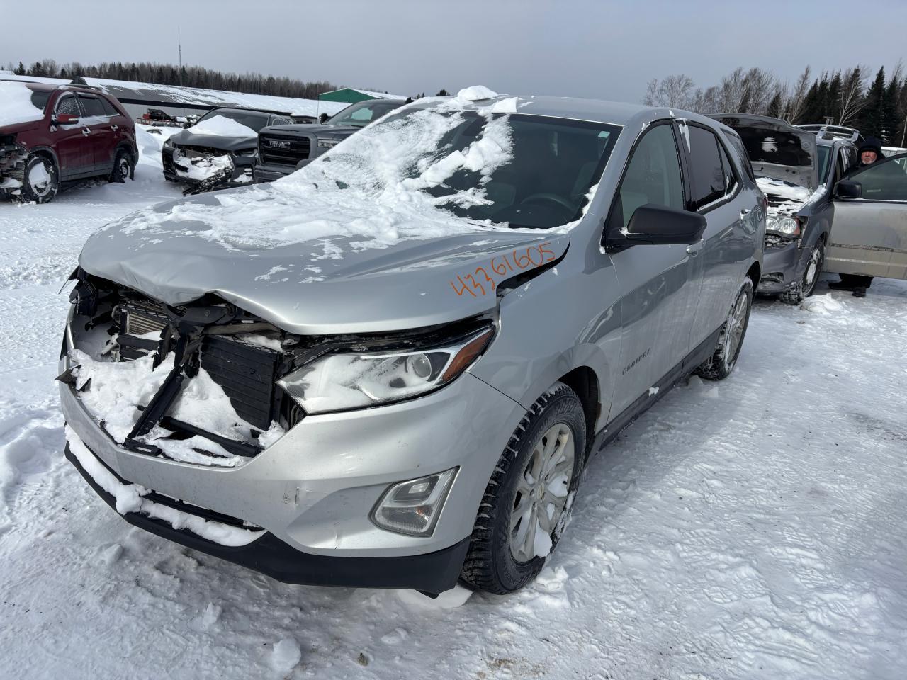 2019 Chevrolet Equinox Ls იყიდება Montreal-est-ში, QC - Front End
