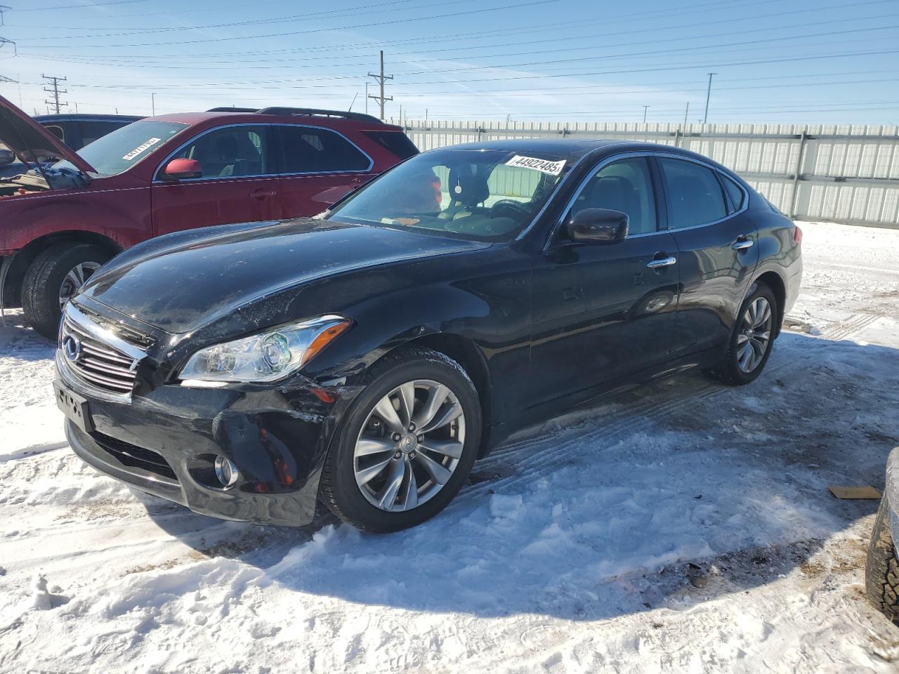 2012 Infiniti M37 X იყიდება Elgin-ში, IL - Front End