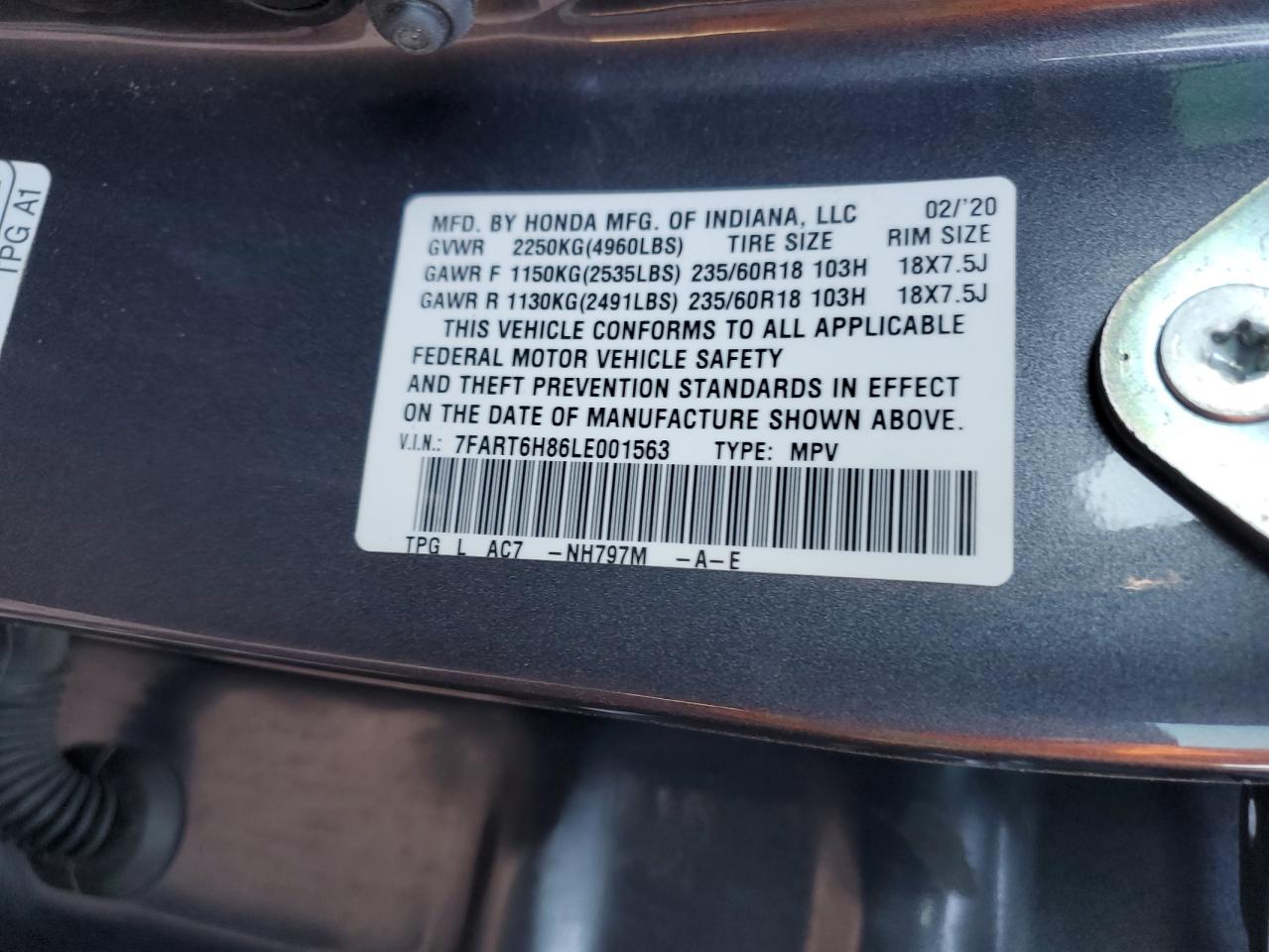 2020 Honda CR-V - Image 14