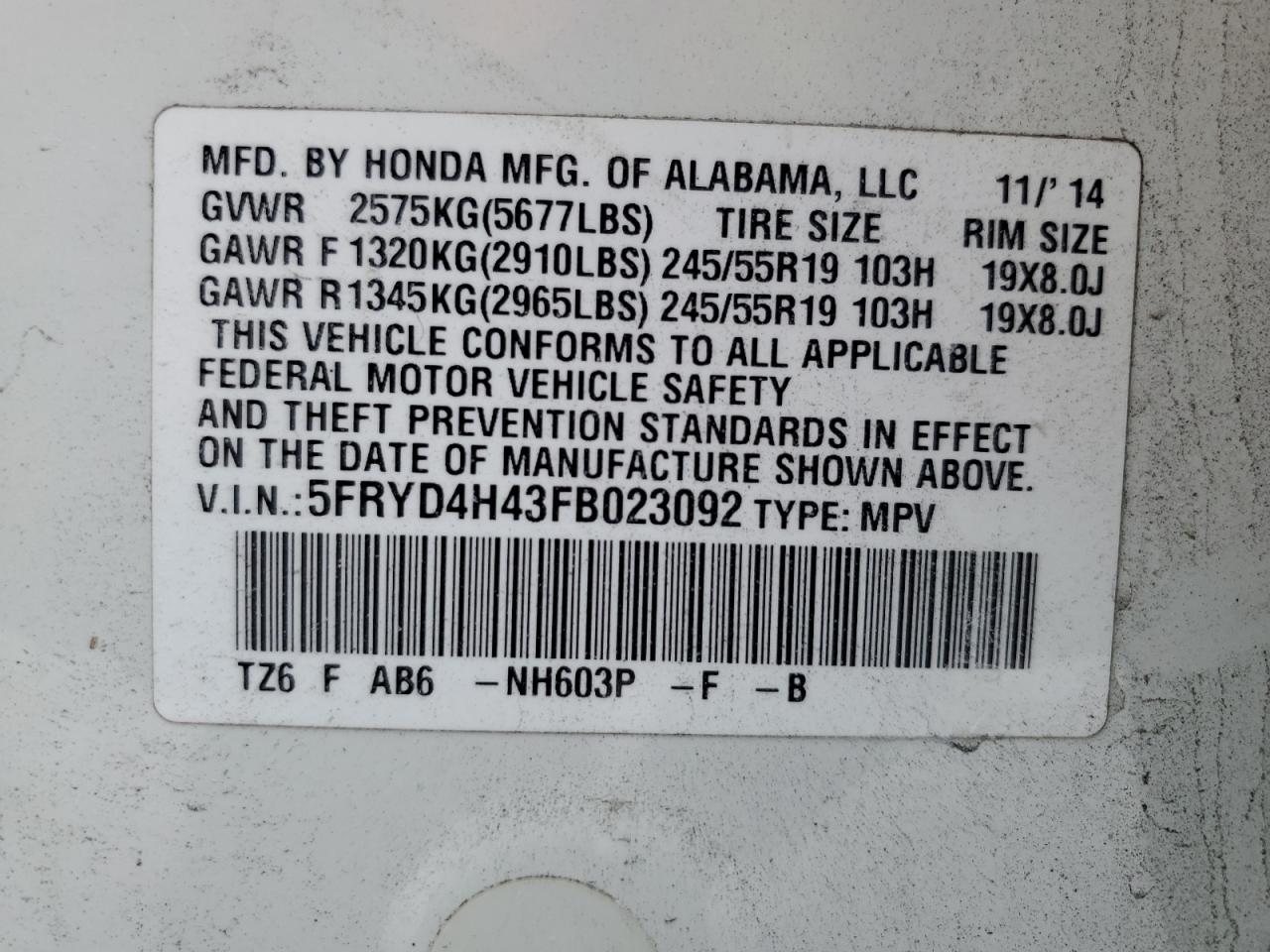 2015 Acura MDX - Image 13