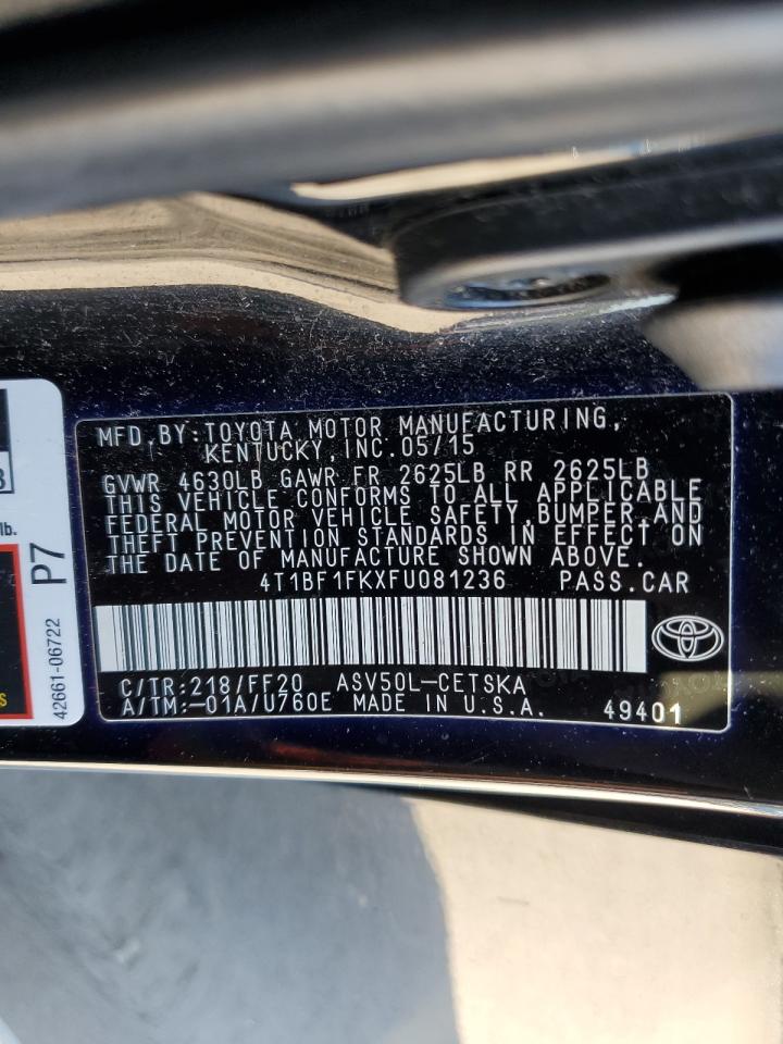 2015 Toyota Camry - Image 13