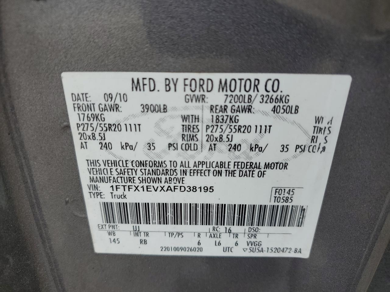2010 Ford F-150 - Image 13