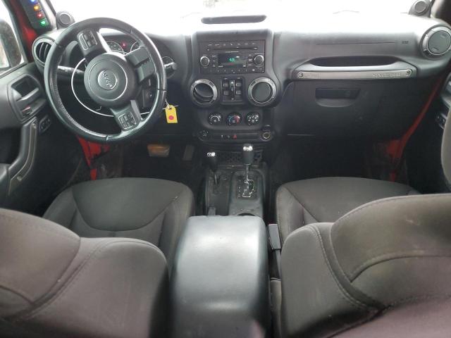 Parquets JEEP WRANGLER 2014 Czerwony