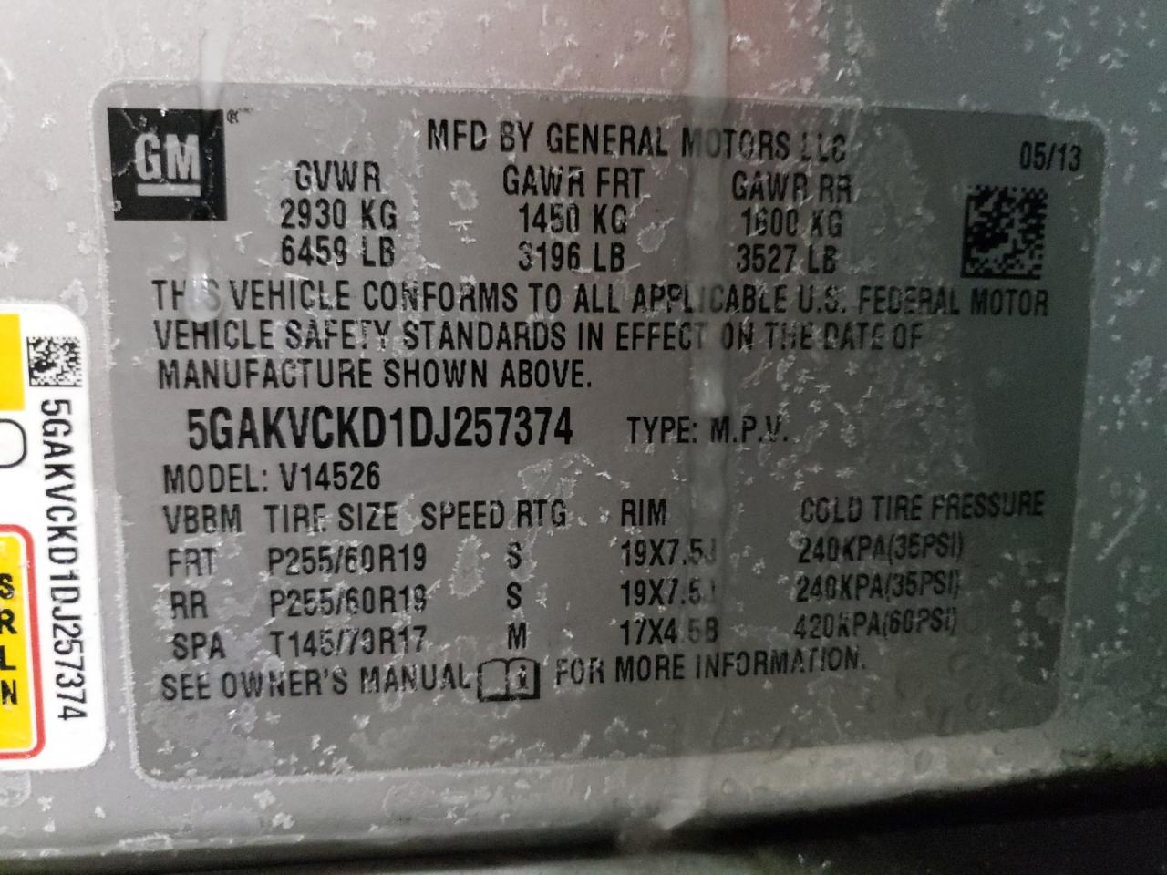 2013 Buick Enclave - Image 13