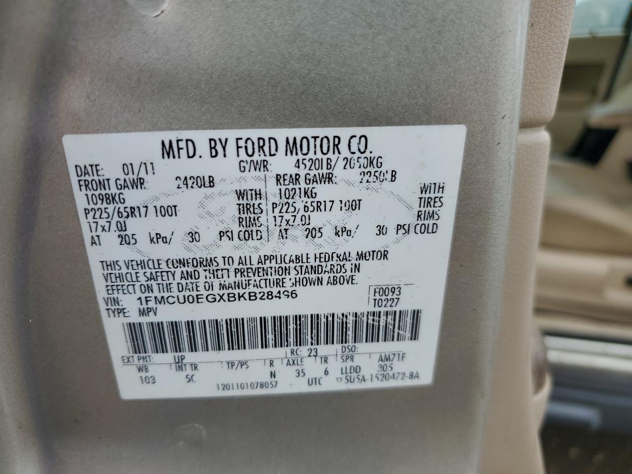2011 Ford Escape - Image 13