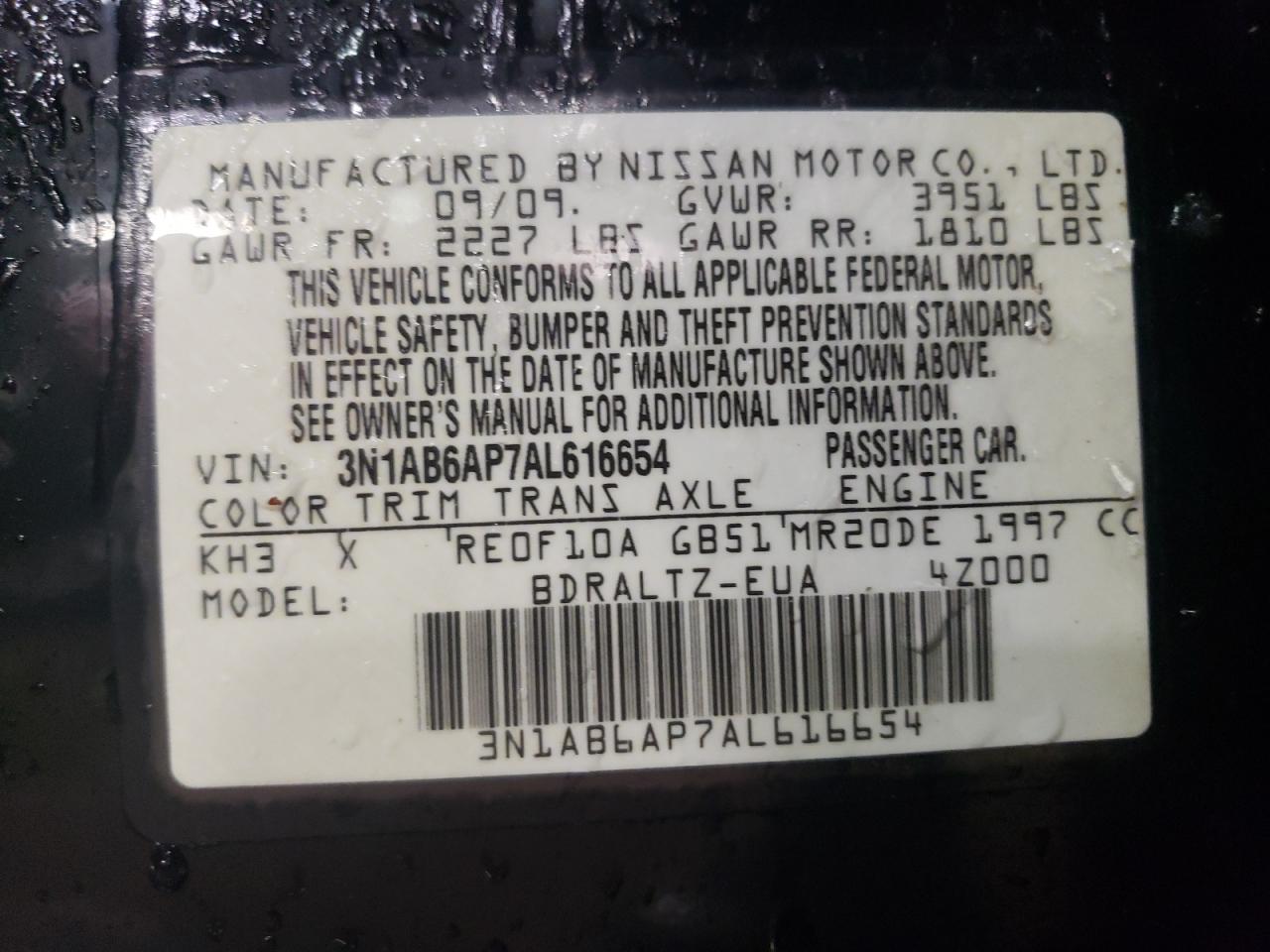 2010 Nissan Sentra - Image 13