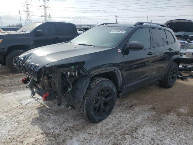 2018 Jeep Cherokee Trailhawk იყიდება Elgin-ში, IL - Front End