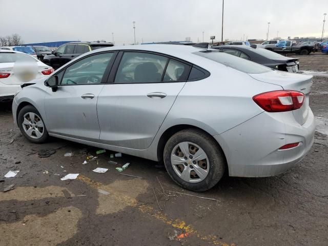  CHEVROLET CRUZE 2016 Silver