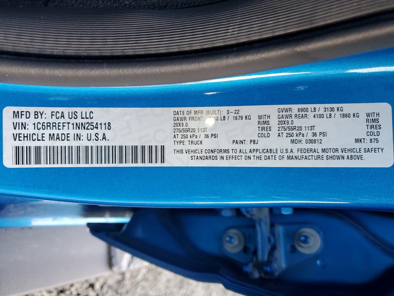2022 RAM 1500 - Image 13