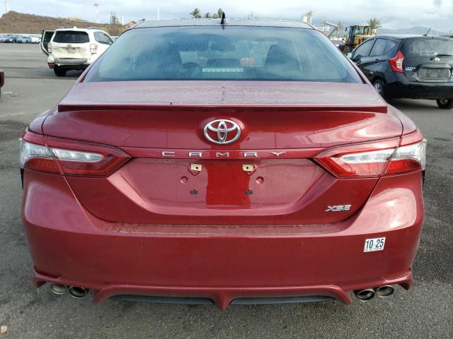  TOYOTA CAMRY 2018 Red