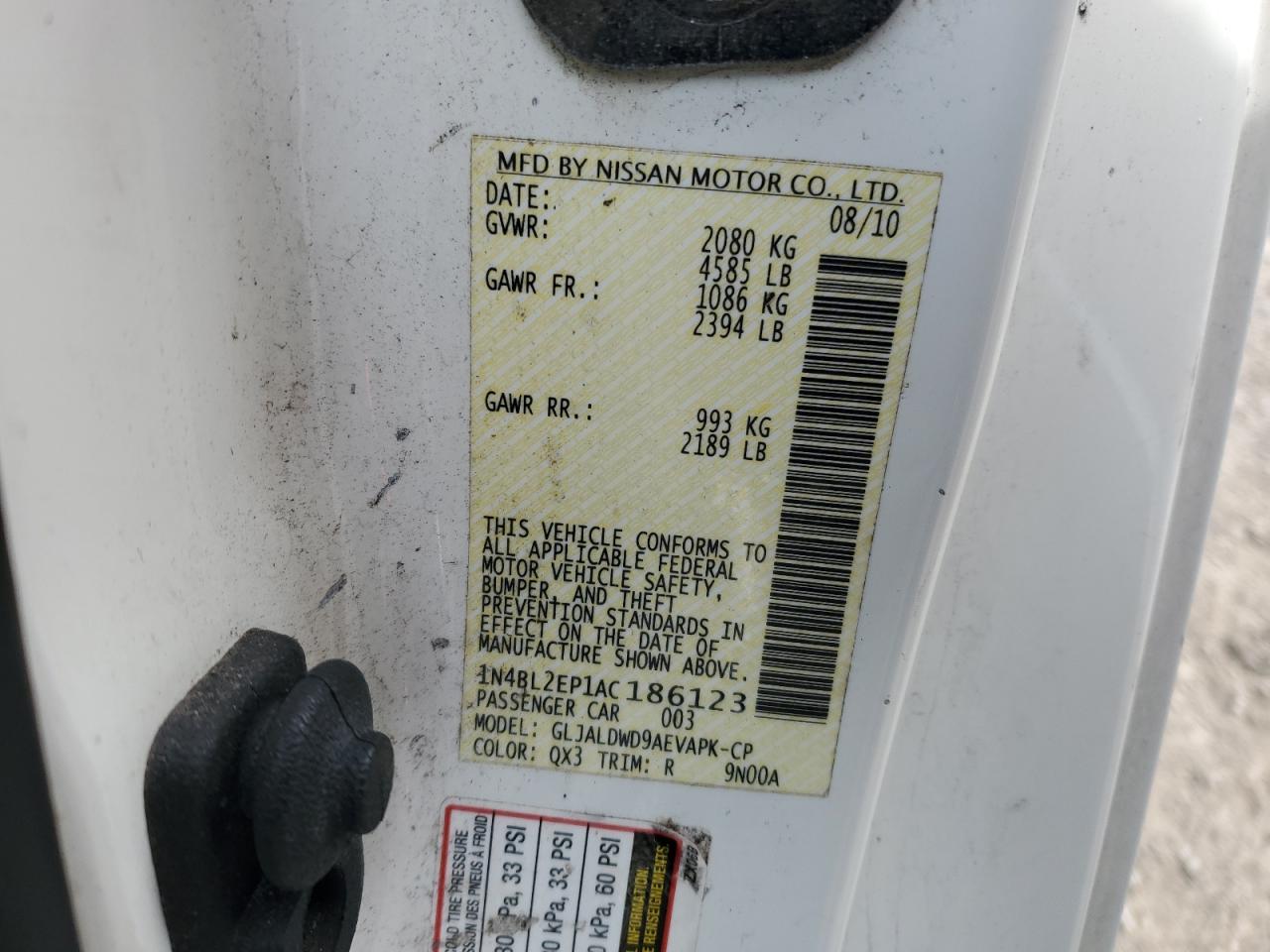 2010 Nissan Altima - Image 14