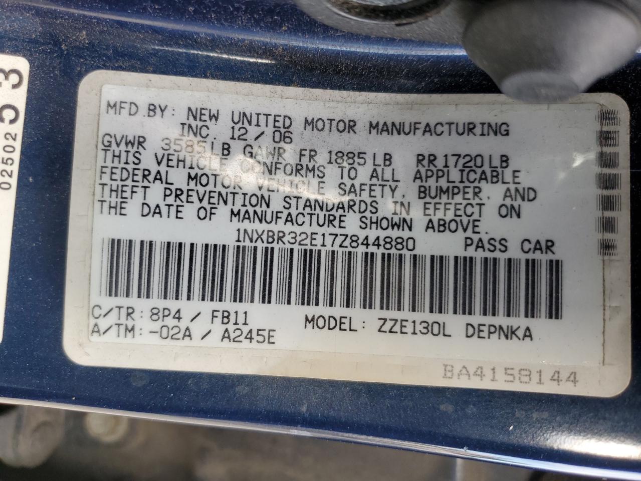2007 Toyota Corolla - Image 13