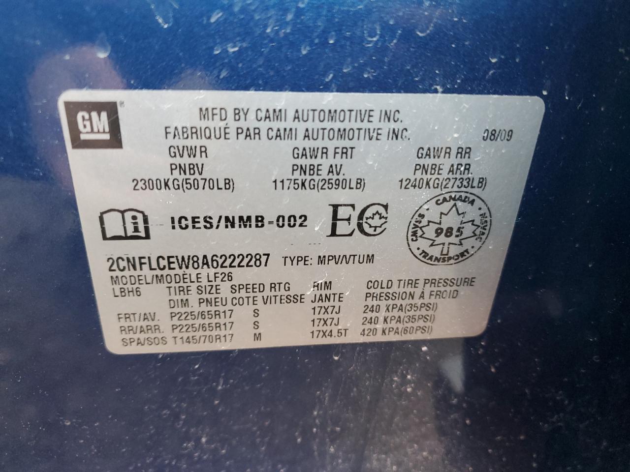 2010 Chevrolet Equinox - Image 13