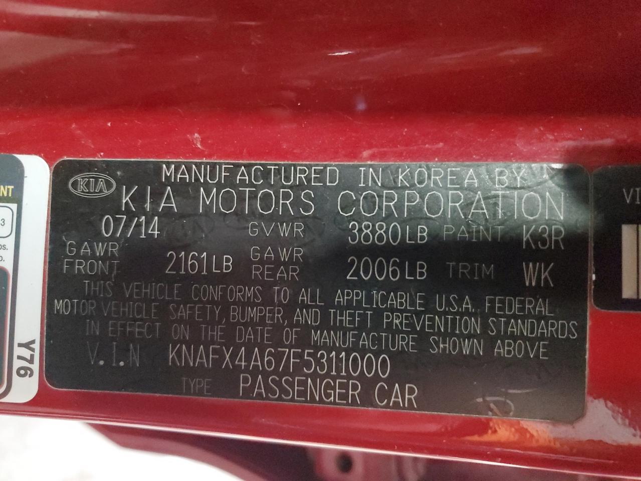 2015 Kia Forte - Image 13